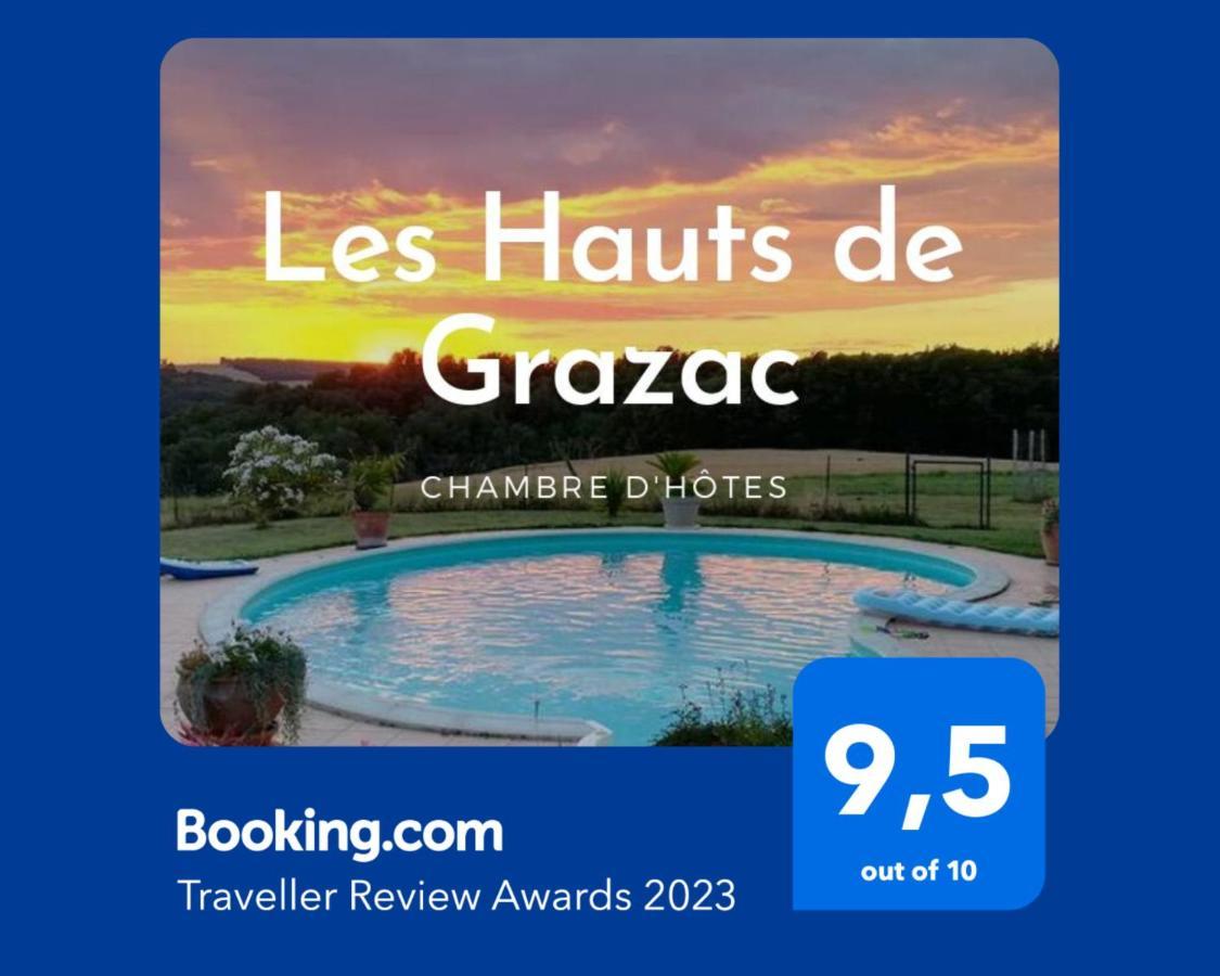 Les Hauts De Grazac, Chambres Et Tables D'Hotes Grazac  Kültér fotó